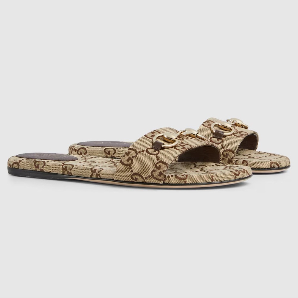 Gucci GG Women's slide sandal with Horsebit; 39 - Picture 2 of 6